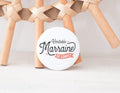 Badge - Véritable marraine de compet' - Manahia