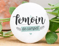 Badge - Témoin de compet' - Bleu - Manahia