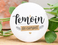 Badge - Témoin de compet' - Doré - Manahia