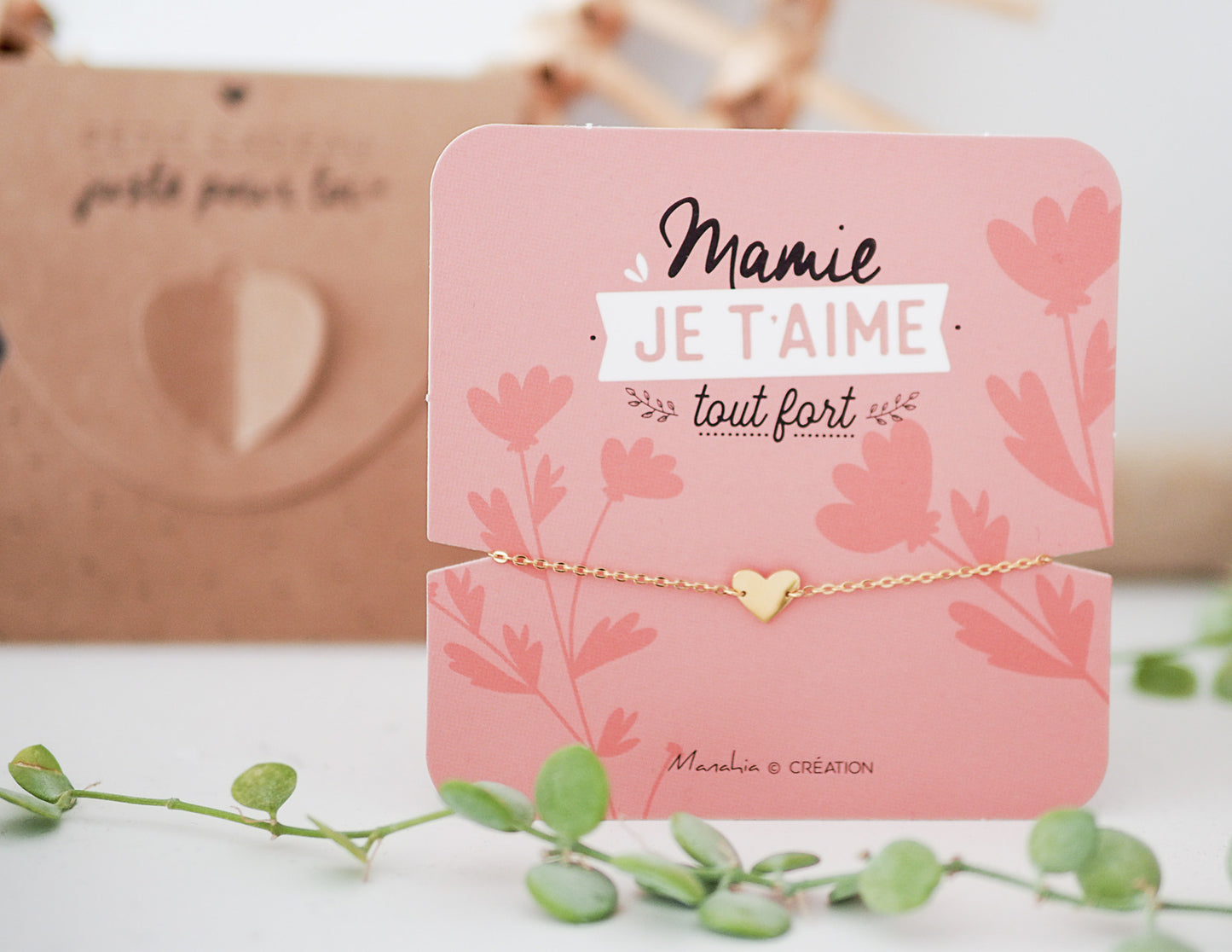 Bracelet mamie - Coeur