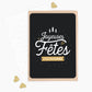 Carte - Joyeuses fêtes - Manahia