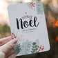 Carte - Joyeux Noël plein d'amour et de chocolats - Manahia