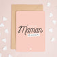 Carte maman - Pour ma maman d'amour - Manahia