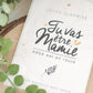 Etiquette bouteille mamie - Tu vas être mamie - Manahia