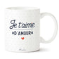 Mug - Je t'aime d'amour - Manahia