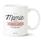 Mug - Avec mamie c'est sucreries, guilis et compagnie - Manahia