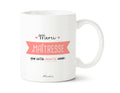 Mug - Merci maîtresse ... chouette année - Manahia