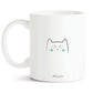 Mug - Bonjour mon petit chat - Bleu - Manahia