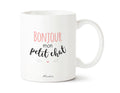 Mug - Bonjour mon petit chat - Rose - Manahia