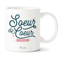 Mug - Soeur de coeur forever - Manahia