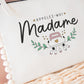 Pochette - pompon - Appelez moi madame - Manahia