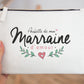Pochette - pompon - Pochette - de ma marraine d'amour - Manahia