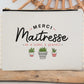Pochette - pompon - Merci maîtresse de m'aider à grandir - Manahia