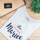 Tshirt femme - La future mariée