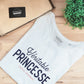 Tshirt femme - Véritable princesse (Enfin presque)