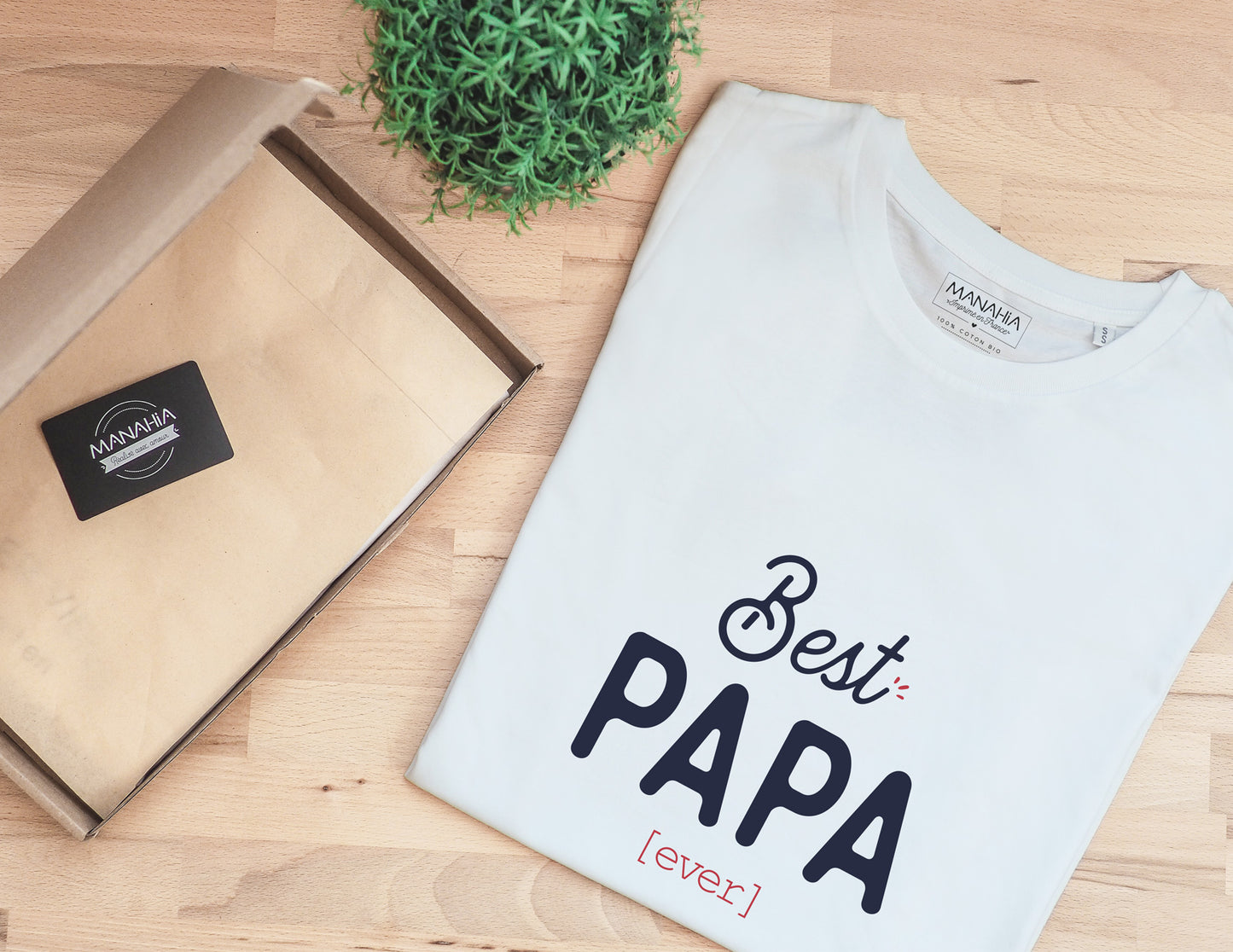 Tshirt homme - papa Best papa ever