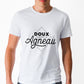 Tshirt homme - Doux comme un agneau