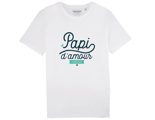 Tshirt homme - Papi d'amour forever
