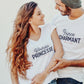 Tshirt femme - Véritable princesse (Enfin presque)
